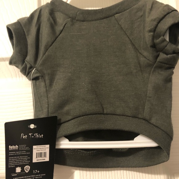 FREDDY Kreuger Halloween Dog Tee Size Small (Very Tiny) - Picture 2 of 2